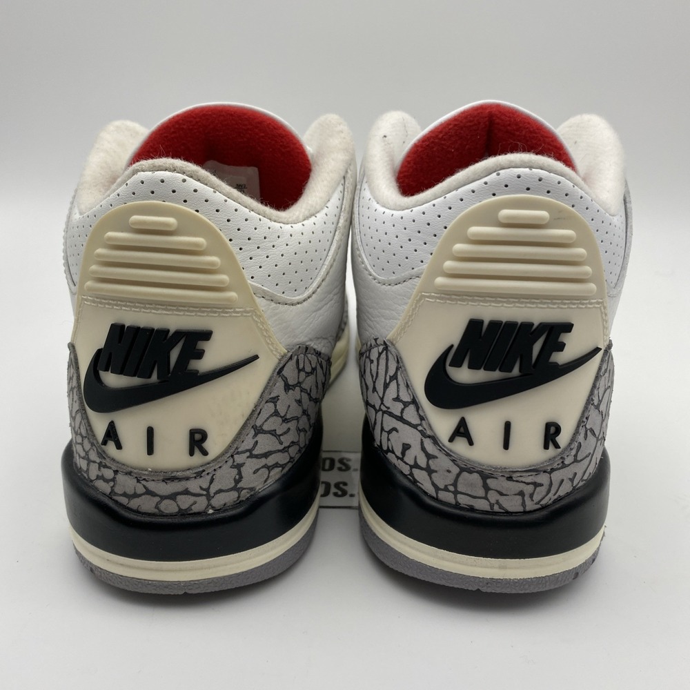 Jordan 3 Retro White Cement Reimagined GS Size 4y DM0967-100 Mens Kids Sneaker - Picture 6 of 8
